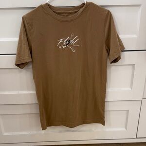 Jordan Tan Short Sleeve Graphic Crew Tee